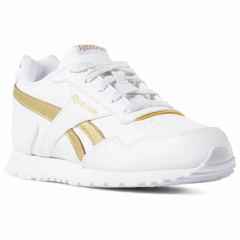 Tenisi Reebok Royal Glide Fete Albi/Aurii Romania AN4516GJ